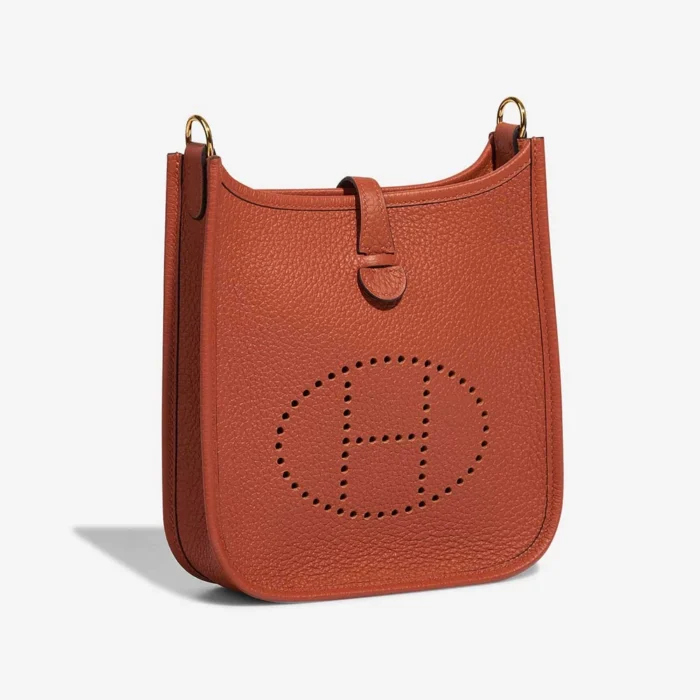 Hermès Replica Evelyne 16 Taurillon Clemence Cuivre GHW - DLF - Image 6