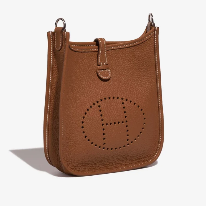 Hermès Replica Evelyne 16 Taurillon Clemence Gold PHW - DLF - Image 5