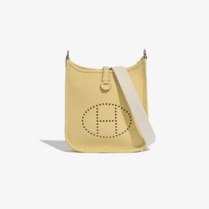 Hermès Replica Evelyne 16 Taurillon Clemence Jaune Poussin PHW