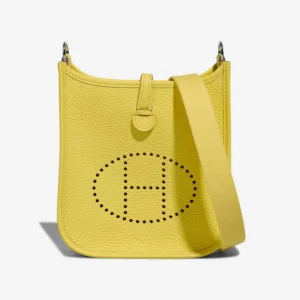 Hermès Replica Evelyne 16 Taurillon Clemence Lime PHW - DLF