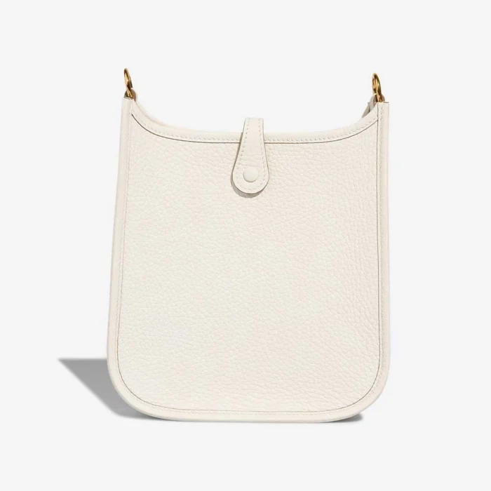 Hermès Replica Evelyne 16 Taurillon Clemence White GHW - DLF - Image 3