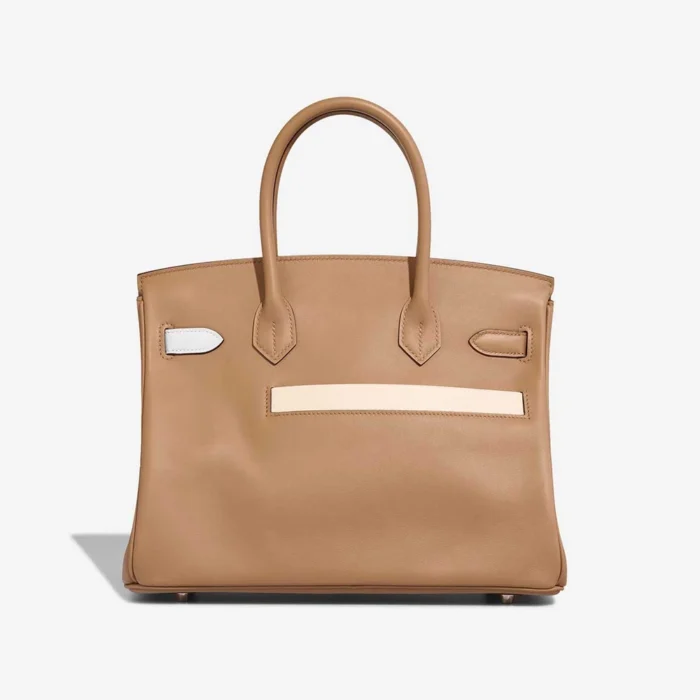 Hermès Replica Evelyne 16 Veau Grizzly/Clemence Chamois/Alezan/Gold PHW - DLF - Image 3
