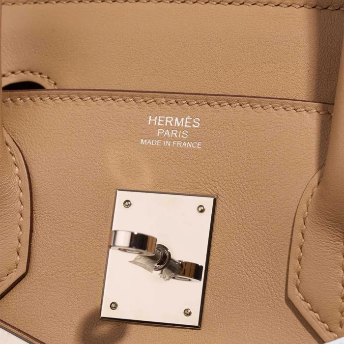 Hermès Replica Evelyne 16 Veau Grizzly/Clemence Chamois/Alezan/Gold PHW - DLF - Image 2