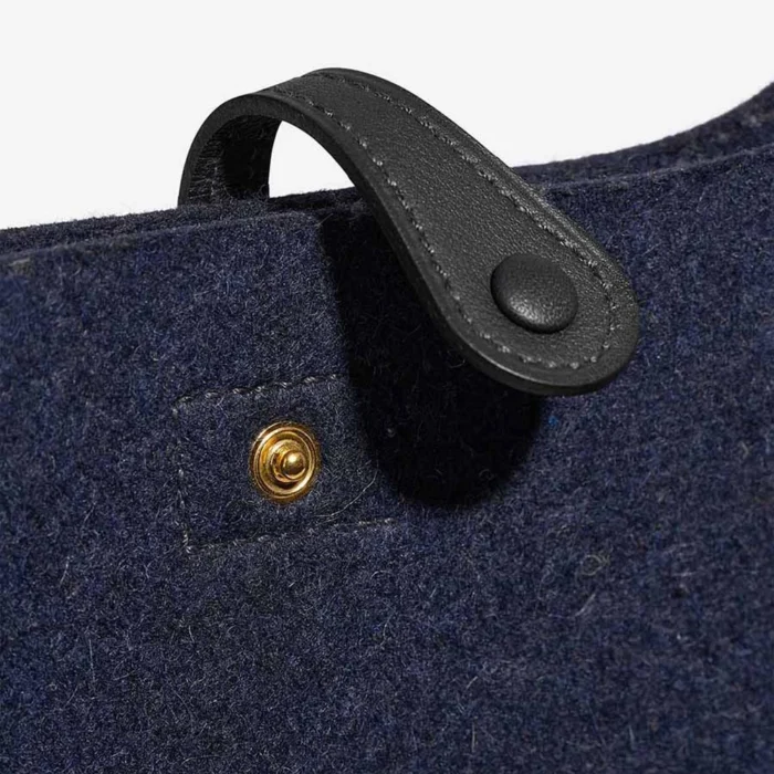 Hermès Replica Evelyne 16 Wooly/Clemence Bleu Saphir/Caban GHW - DLF - Image 7