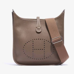 Hermès Replica Evelyne 29 Clemence Etoupe PHW | Direct Luxury Fashion