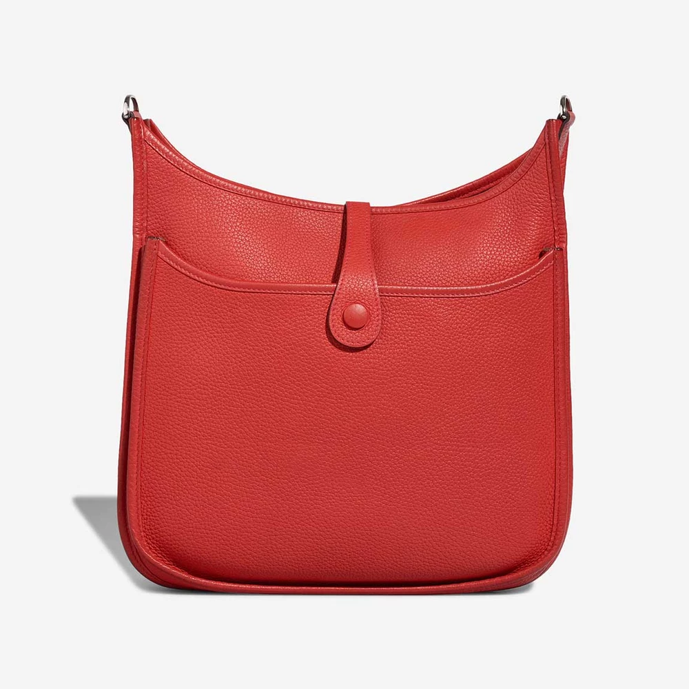 Hermès Replica Evelyne 29 Clemence Rouge Tomate PHW - DLF - Image 3