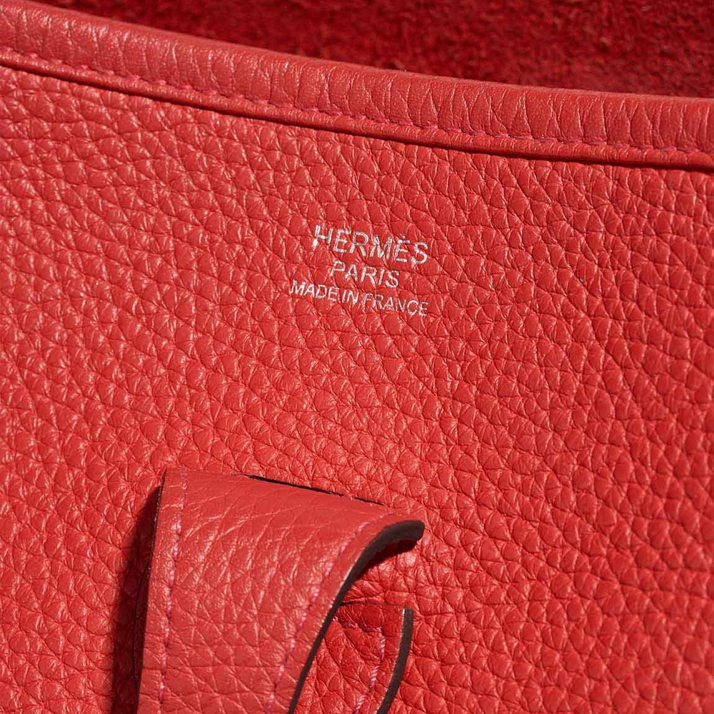 Hermès Replica Evelyne 29 Clemence Rouge Tomate PHW - DLF - Image 2