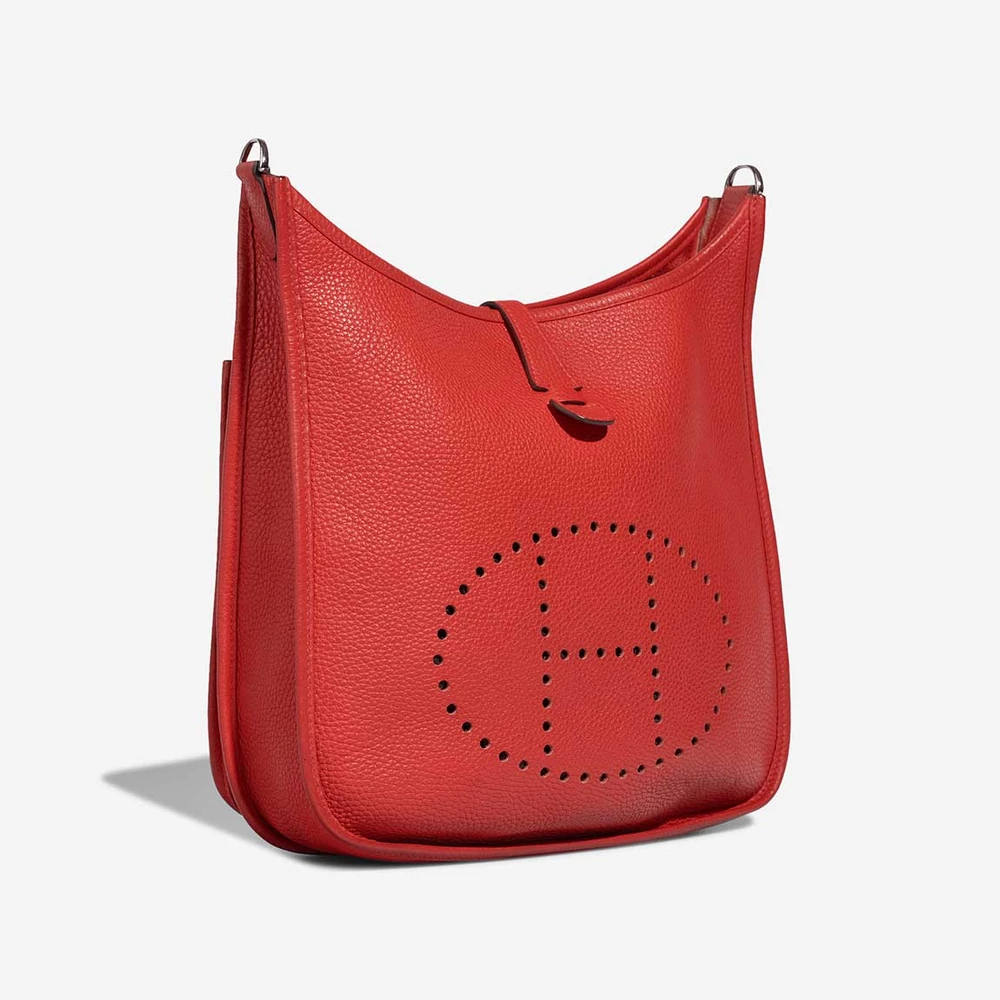 Hermès Replica Evelyne 29 Clemence Rouge Tomate PHW - DLF - Image 5