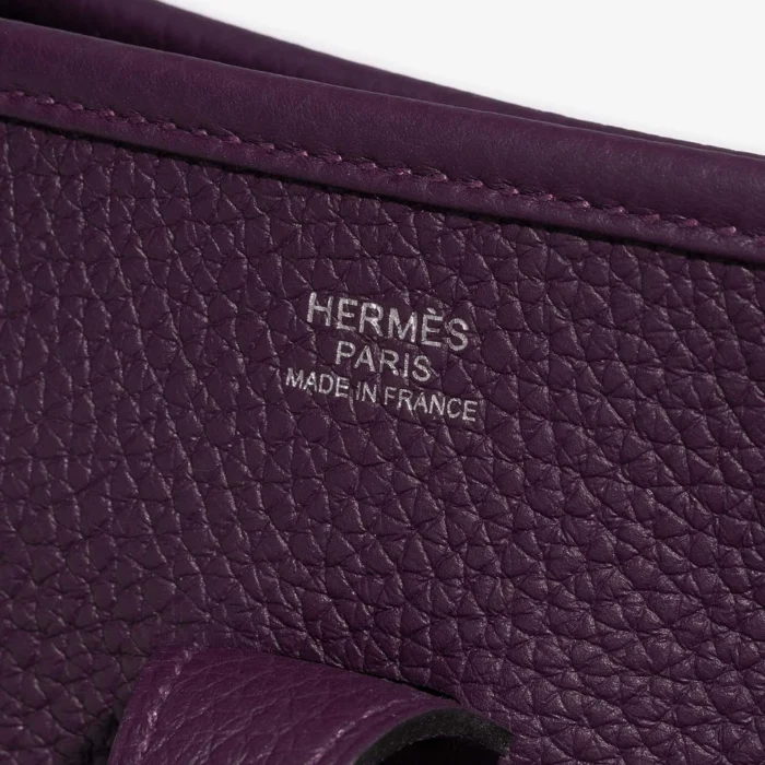 Hermès Replica Evelyne 29 Taurillon Clemence Cassis PHW - DLF - Image 2