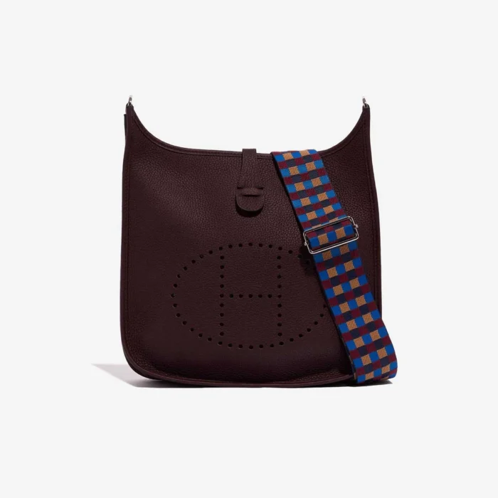 Hermès Replica Evelyne 29 Taurillon Clemence Rouge Sellier PHW