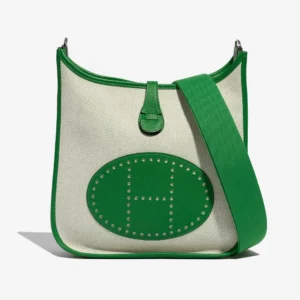 Hermès Replica Evelyne 29 Toile/Clemence Ecru/Bamboo PHW - DLF