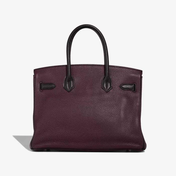 Hermès Replica HSS Birkin 30 Togo Prune/Black BPHW - DLF - Image 2