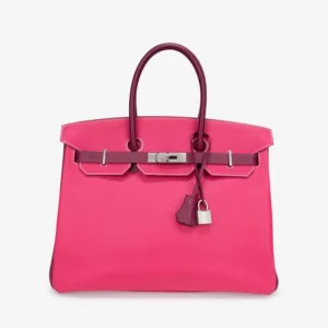 Hermès Replica HSS Birkin 35 Epsom Rose Tyrien/Tosca PHW