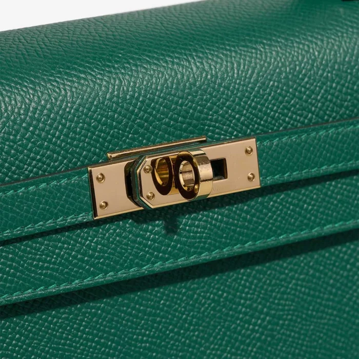 Hermès Replica HSS Kelly 25 Epsom Vert Jade/Jaune Citron PBHW - DLF - Image 7