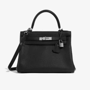 Hermès Replica HSS Kelly 28 Togo Black PHW - Direct Luxury Fashion