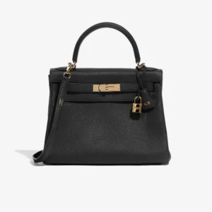 Hermès Replica HSS Kelly 28 Togo Black/Trench GHW - DLF