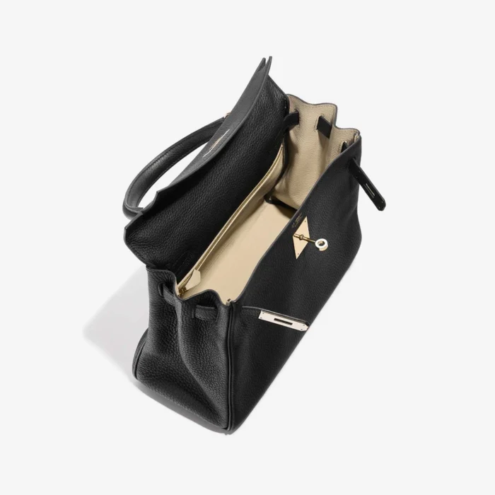 Hermès Replica HSS Kelly 28 Togo Black/Trench GHW - DLF - Image 5