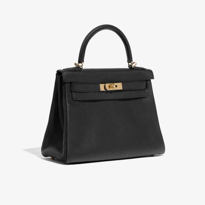 Hermès Replica HSS Kelly 28 Togo Black/Trench GHW - DLF - Image 4