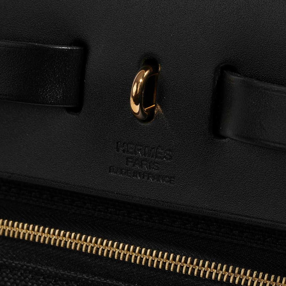Hermès Replica Herbag 31 Toile/Vache Hunter Black GHW - DLF - Image 6