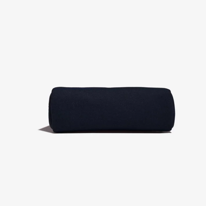 Hermès Replica Herbag 31 Toile/Vache Hunter Blue Indigo/Blue Marine/Black/Rouge Sellier PHW - DLF - Image 4