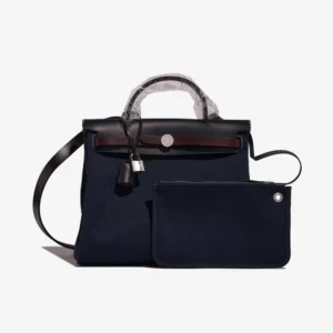 Hermès Replica Herbag 31 | Blue Indigo & Rouge Sellier - DLF