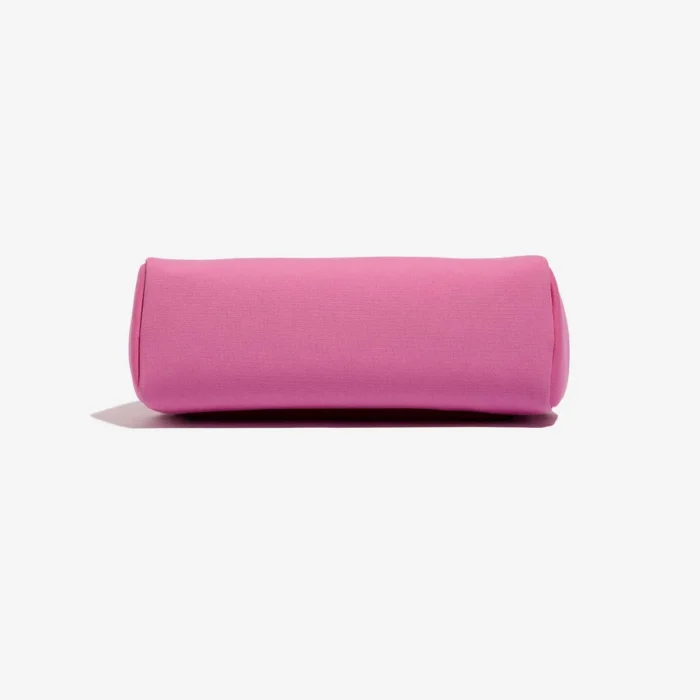 Hermès Replica Herbag 31 Vache Hunter/Toile Bubblegum/Rubis/Blue Indigo PHW - DLF - Image 4