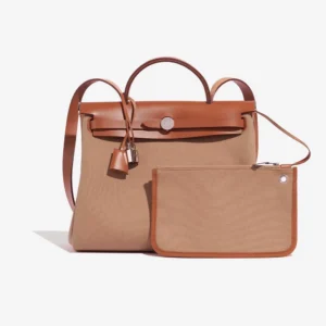 Hermès Replica Herbag 31 Vache Hunter/Toile Fauve - DLF