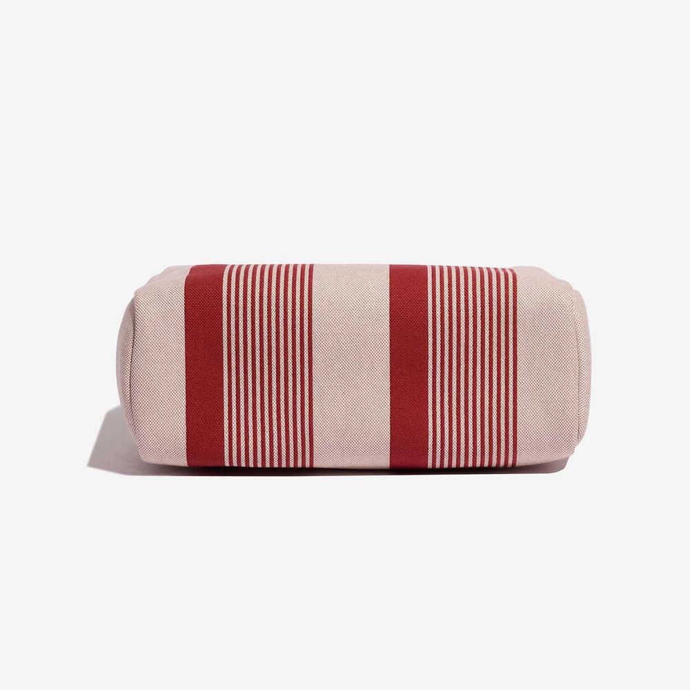 Hermès Replica Herbag Backpack Toile/Vache Hunter Bordeaux/Ecru/Beige/Piment PHW - DLF - Image 3