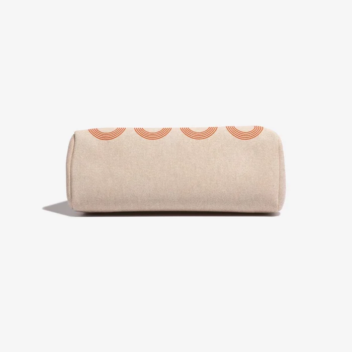 Hermès Replica Herbag Circuit 24 31 Vache Hunter Orange Mecano/Ecru Beige/Naturel GHW - DLF - Image 4