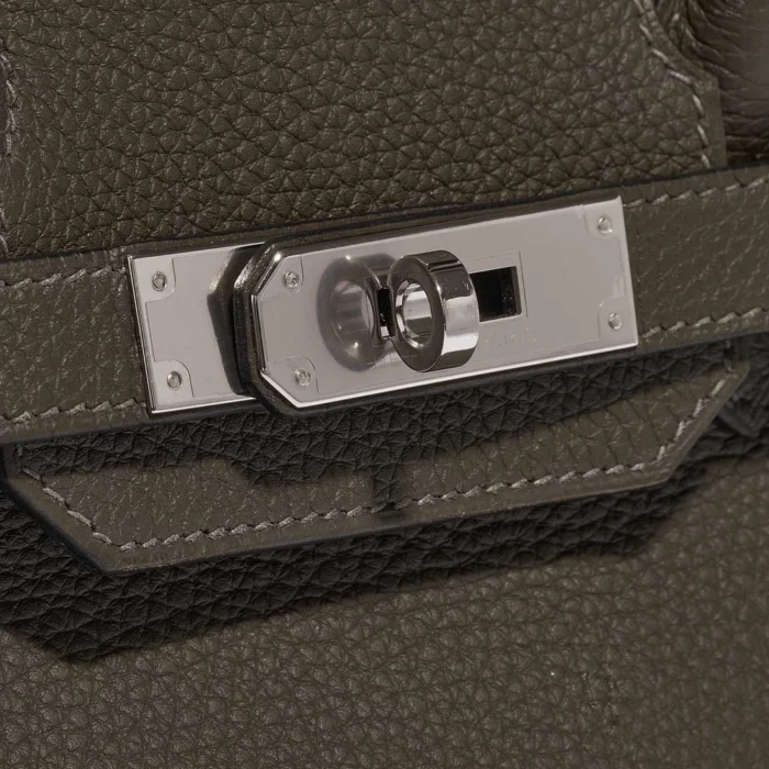 Hermès Replica Hermes Birkin 30 Togo Vert Maquis PHW - DLF - Image 7