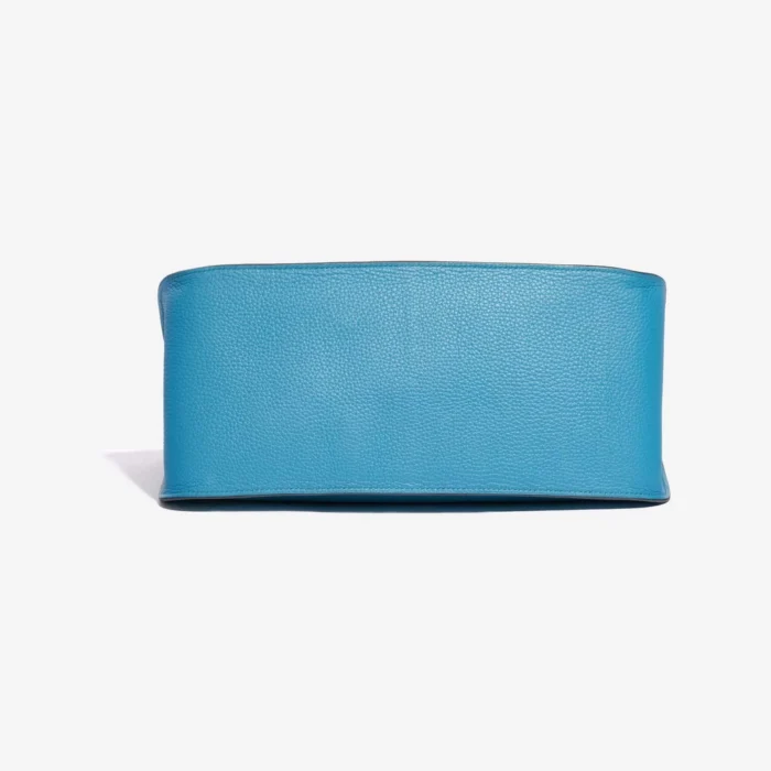 Hermès Replica Jypsière 34 Taurillon Clemence Turquoise PHW - DLF - Image 3