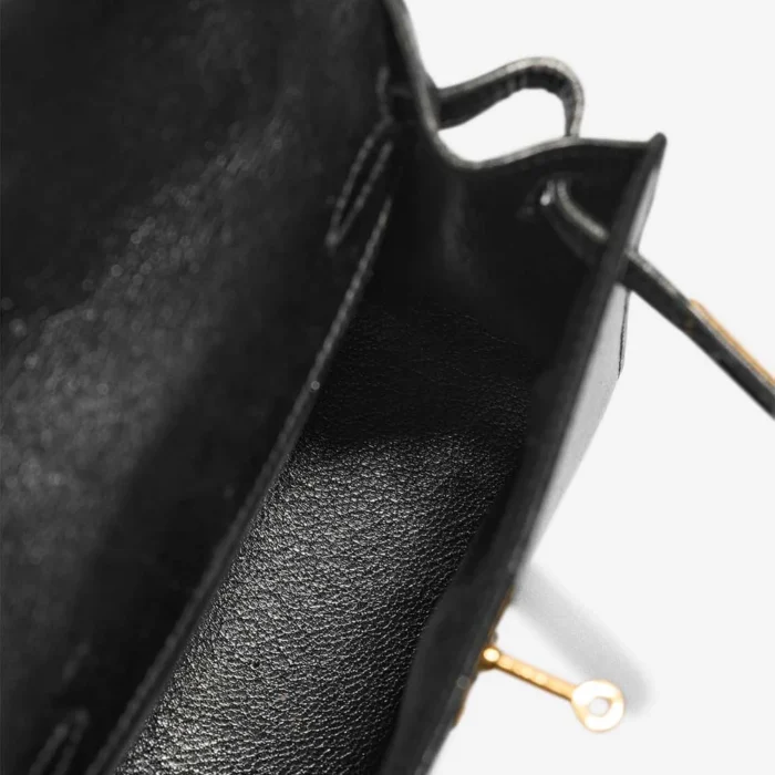 Hermès Replica Kelly 15 Box Black GHW - DLF - Image 5