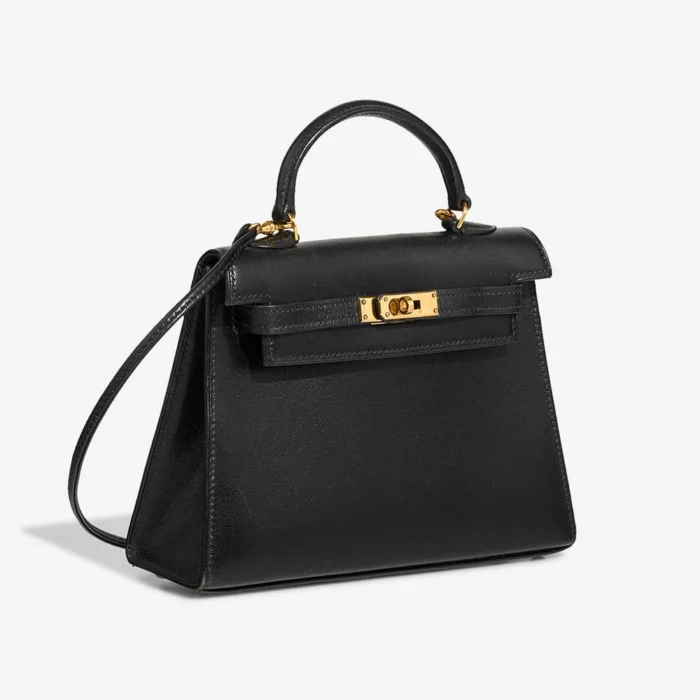 Hermès Replica Kelly 15 Box Black GHW - DLF - Image 4