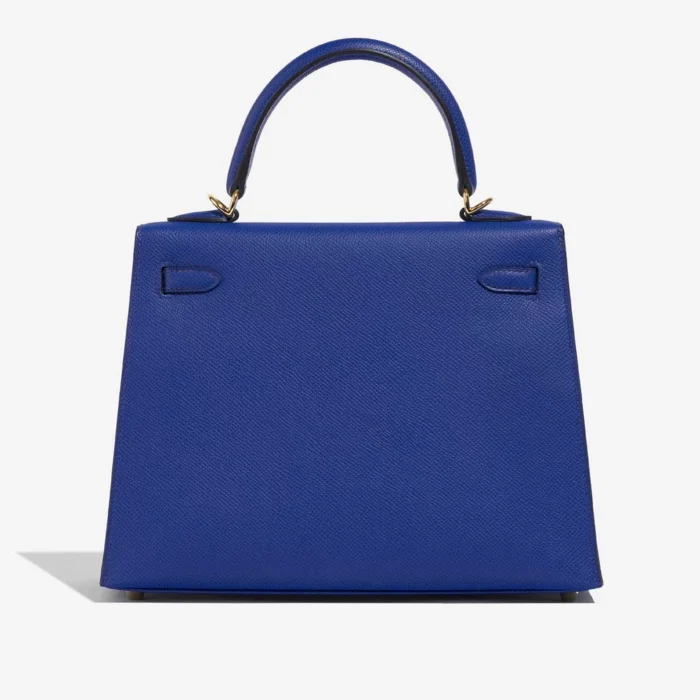 Hermès Replica Kelly 25 Epsom Bleu Royal GHW - DLF - Image 2