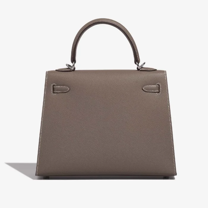 Hermès Replica Kelly 25 Epsom Etoupe PHW - DLF - Image 2