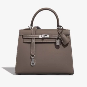 Hermès Replica Kelly 25 Epsom Etoupe PHW – DLF