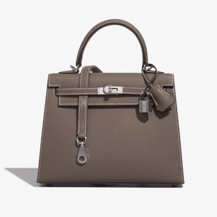 Hermès Replica Kelly 25 Epsom Etoupe PHW – DLF