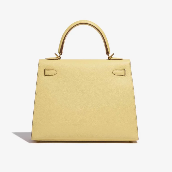 Hermès Replica Kelly 25 Epsom Jaune Poussin GHW - DLF - Image 2