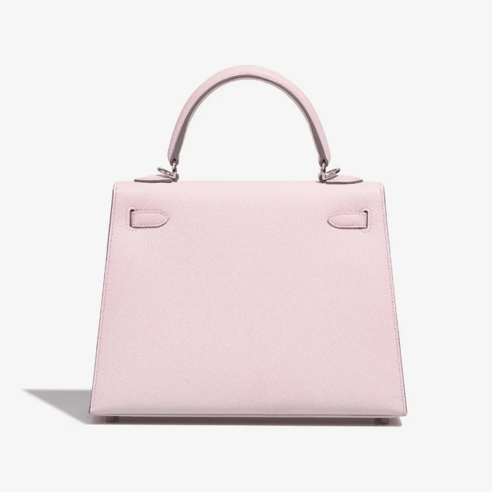 Hermès Replica Kelly 25 Epsom Mauve Pale PHW - DLF - Image 2