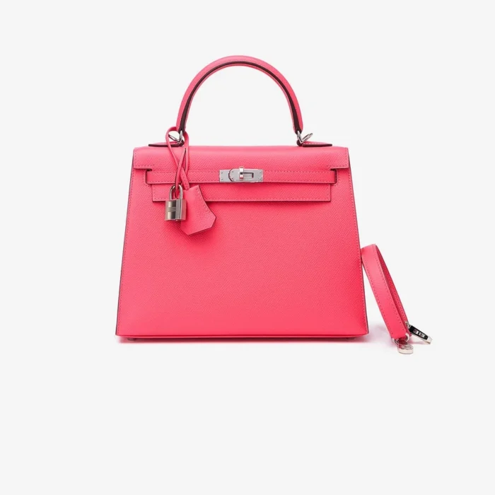 Hermès Replica Kelly 25 Epsom Rose Azalee PHW – Replica Handbags