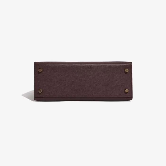 Hermès Replica Kelly 25 Epsom Rouge Sellier GHW - DLF - Image 3