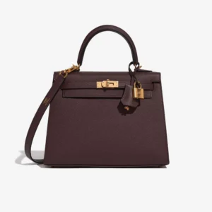 Hermès Replica Kelly 25 Epsom Rouge Sellier GHW – DLF