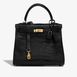High-End Hermès Inspired Kelly 28 Togo Bleu Paon GHW | DLF