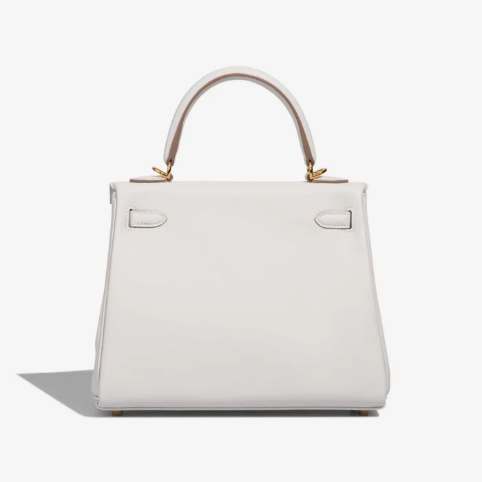 Hermès Replica Kelly 25 Swift Gris Pale GHW - DLF - Image 2