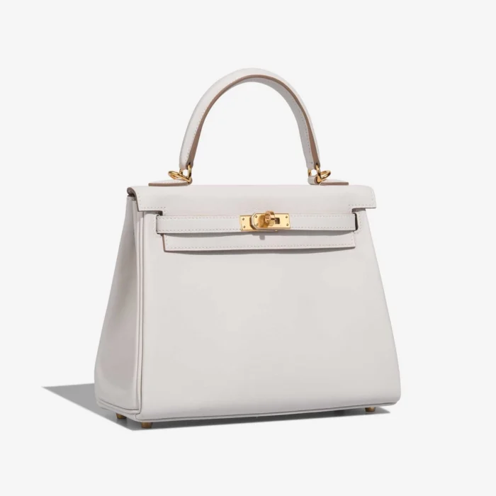 Hermès Replica Kelly 25 Swift Gris Pale GHW - DLF - Image 3