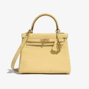 Hermès Replica Kelly 25 Swift Jaune Poussin GHW | DLF