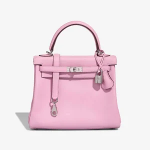 Hermès Replica Kelly 25 Swift Mauve Sylvestre PHW - DLF