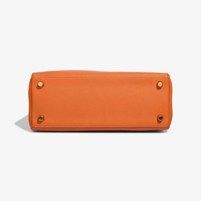 Hermès Replica Kelly 25 Swift Orange H GHW - DLF - Image 3