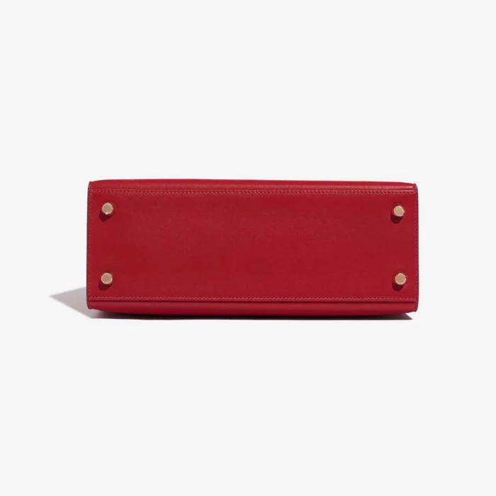 Hermès Replica Kelly 25 Tadelakt Rouge Vif GHW - DLF - Image 3