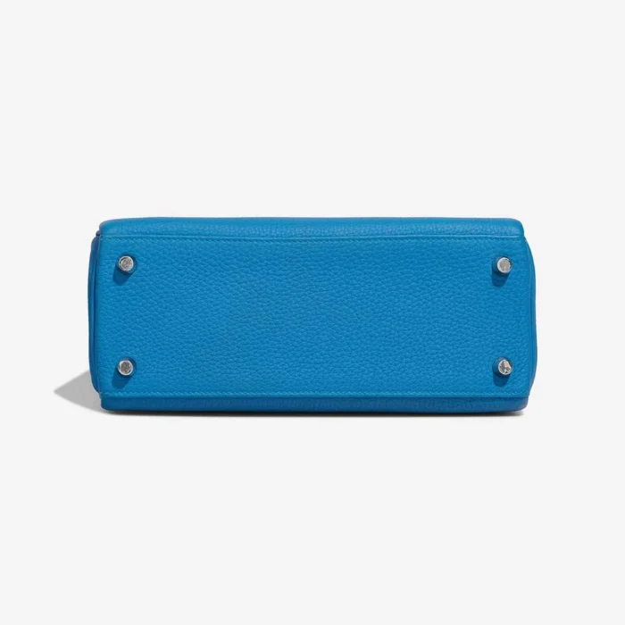 Hermès Replica Kelly 25 Togo Bleu Zanzibar PHW - DLF - Image 3